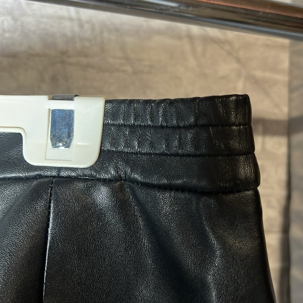 Margaret Godfrey Retro Leather Pants - Picture 6 of 7